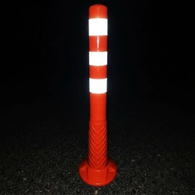 Resim İleri Trafik Delinatör 75x8 cm TPU, Esnek Duba 