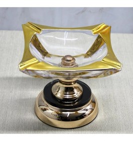Resim Uravas Store Metal Ayaklı Cam Küllük ALK4881 