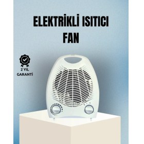 Resim Kayıtel Teknolajık Fanlı Elektrikli Isıtıcı - 3 Kademeli Isı Ayarı ve Güvenli Kullanım Serı 2026 