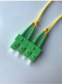Resim Cabex - SC/APC 'den SC/APC' ye Dublex Fiber Optik Patchcord 1 MT 