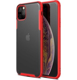 Resim iPhone Uyumlu 11 Pro Kılıf Zore Volks Kapak-Kırmızı 