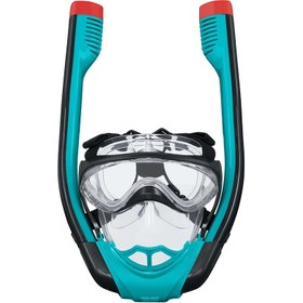 Resim Bestway Flowtech Şnorkelli Tam Yüz Dalış Maskesi L/XL Büyük Boy 