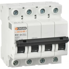 Resim Günsan Elektrik Valta Otomatik Sig. 4p 6ka B Tip 25A 