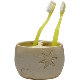 Resim Bosphorus Diş Fırçalık İstiridye Poliresin 10x10x9 CM Diğer 