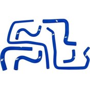 Resim Mishimoto Mmhose-sub-anc4bl 04-07 Subaru Wrx / Stı Silicone Blue Ancillary Hos 