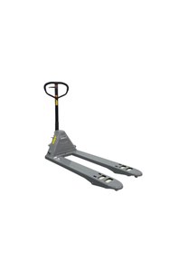 Resim MEK MTR25-115 2,5T 2500kg Döküm Pompalı Ekstra Dayanıklı Manuel Transpalet - Kemik Beyaz Teker 