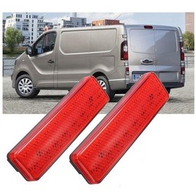Resim Renault Trafic Sag + Sol Arka Tampon Reflektörü Takimi 2014--2019 552276123 