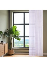 Resim Soft Armend Tül Perde - Beyaz - 300x270 Cm Diğer 