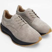 Resim Tamer Tanca Erkek Hakiki Deri Taupe Sneakers & Spor Ayakkabı 698 1053-6 Erk Ayk Sk23/24 Taupe Suet/taupe Nappa Taba 