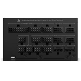 Resim Nzxt 1500W PA-5P1BB-EU C1500 Black 80+ Platinum Tam Modüler ATX 3.1 Güç Kaynağı 