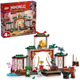 Resim LEGO® NINJAGO® Ninja Spinjitzu Tapınağı 71831 - 4 Yaş ve Üzeri Çocuklar için 4 Minifigür ve Ejderha Modeli İçeren Oyuncak Yapım Seti (158P) 
