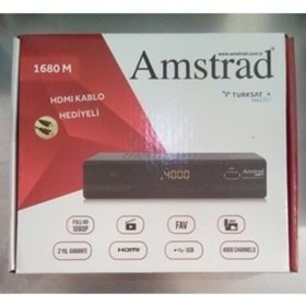 Resim Amstrad 1680 M Siyah Uydu Alıcısı 