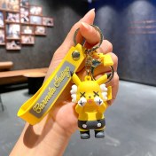 Resim OEMG Yeni Çizgi Film Animasyon Stitch Serisi Yumuşak Kauçuk Anahtarlık Bebek Çantası Kolye Anahtarlık Küçük Hediye (Yurt Dışından) 