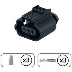 Resim Eksantrik Sensör Soketi 3 Pin Kablosuz 