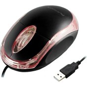 Resim Platoon PL-1075 Optik Kablolu Mouse Işıklı 