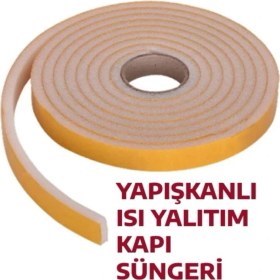 Resim Kaia Life 5 Adet 3 Metre Yapışkanlı Kapı Bandı Isı Yalıtım Süngeri 