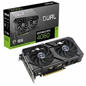 Resim Asus Dual Evo GeForce RTX 4060 8GB GDDR6 128 Bit HDMI DP Ekran Kartı 