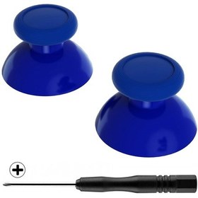 Resim Ns Switch Pro Denetleyici İçin Phillips Tornavidalı Blue-extremerate Çift Renkli Joystick Thumbsticks Analog 