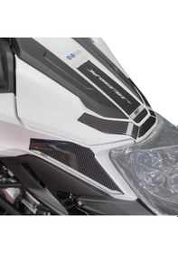 Resim Gp Kompozit Honda Nc 750 X 2025 Uyumlu Tank Pad Karbon-beyaz 