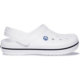 Resim Crocs Crocband 11016 Sabo Doktor ve Hemşire Terliği Ortapedik Unisex Terlik BEYAZ 