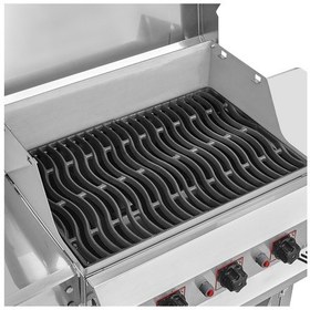 Resim Tüplü Lpg Profesyonel Bahçe Teras Tipi Döküm Barbekü - R134 