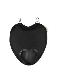 Resim Küçük Hayvanlar İçin Asılı Kalp Şeklinde Yem Torbası, Taşıma Kolaylığı İle 600d Oxford Kumaş 