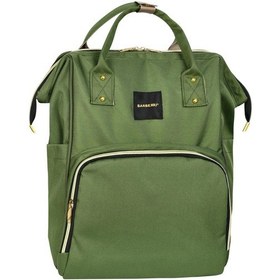Resim Çok Amaçlı Anne Bebek Bakım Sırt Çantası Klasik Yeşil - 