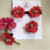 Resim MasHal Handmade Bebek Bandana Seti 