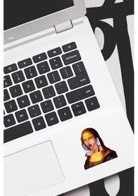 Resim Art Sanat Dekoratif Laptop Notebook Tablet Telefon Sticker Set 06 