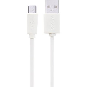 Resim Syrox 1.0 A Micro USB Şarj Kablosu 120cm 