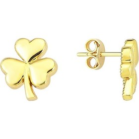 Resim Altın Kalp Yonca Küpe As556kp Altınsepeti 