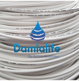 Resim Taiwan 6 Mm 1/4 Su Arıtma Hortum Nsf Onaylı 10 Metre 