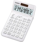 Resim Casio JW-200SC-WE 12 Hane Beyaz Masa Üstü Hesap Makinesi 