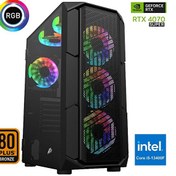 Resim XSR676 i5 13400F 16 GB RAM 512 GB M.2 NVMe SSD 12 GB RTX4070 Super FreeDOS Masaüstü Oyun Bilgisayarı Xaser