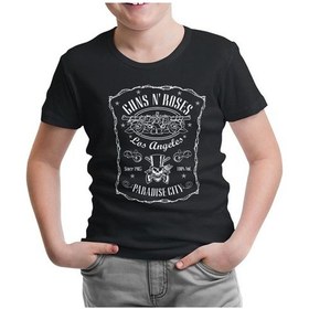 Resim Lord Tshirt Guns N' Roses - Paradise City Siyah Çocuk Tshirt 