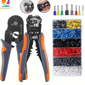 Resim WOZOBUY Otomatik Tel Kazıyıcı ve Crimper - Dayanıklı Karbon Çelik, Kaymaz, Çok Fonksiyonlu Kablo Kazıyıcı Aracı Kesme Yetenekleri ile, Turuncu ve Siyah Tasarım 