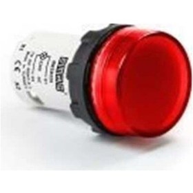 Resim Emas MBSD220K MB Serisi Plastik LED'li 230V AC Kırmızı 22 mm Sinyal 