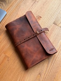 Resim Kitap Kılıfı - Dark Brown 