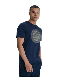 Resim Fenerbahçe Erkek Tribün Nakışlı Logolu T-shirt Lacivert 