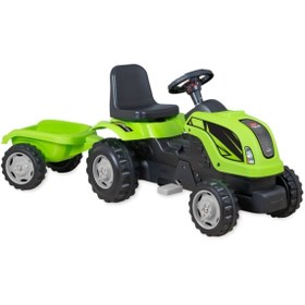 Resim Micromax Römorklu Traktör Pedallı 