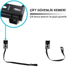 Resim MASTERX MX-WH02 32-80 GÜVENLİK KEMERLİ LCD-LED TV DUVAR ASKI APARATI 