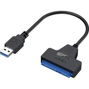 Resim USB 3.0 Sata Çevirici Kablo 2,5 Inç SSD ve HDD Için Sata - USB Adaptör Kablosu 2.5 Sata HDD USB 