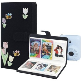 Resim Sones 3 İnç 96 Sayfa Fotoğraf Albümü Keçe Albüm Lale 