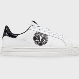 Resim Versace Jeans Couture Erkek Ayakkabı 78ya3sk1 Zpb01 003 Beyaz Beyaz 