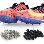 Resim 112 adet Track Spikes + Kilitleme Aracı Kiti - 1/4 İnç Hassas Uygun Çelik Yedekler Koşu Ayakkabıları için | Track Spikes & Cleats Değer Paketi & Koşu Spikes Yedekleri 