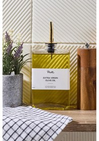 Resim Molivet Gold Kapak 350ml Cam Yağdanlık-sosluk-sirkelik 