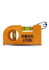 Resim Boss Manyetik Mıknatıslı Cep Su Terazisi Kutusuz Sarı Renkli 