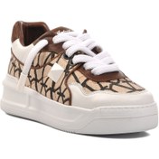 Resim AYAKMOD Kahve-Beyaz Erkek Sneaker 