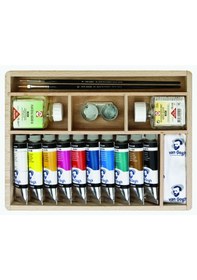 Resim Van Gogh Basic Box Ahşap Çantalı Yağlıboya Seti 
