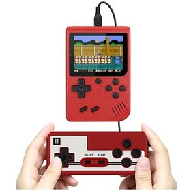 Resim Bosphorusboutique Taşınabilir Tam Sarı Retro Renkli Pil Oyun Mini Konsolları 3 İnç Ekranlı Gamepad Desteği Dahili Hoparlör Av 400 1020mah 